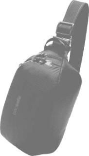 OUTPAC DESIGNS Pacsafe Vibe 100 hip pack jet schwarz