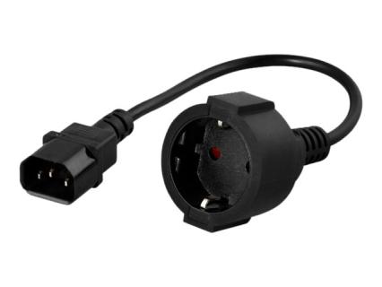 BLUEWALKER IEC C14 to Schuko converter