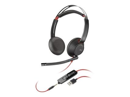 HP Poly Blackwire 5220 Stereo USB-A Headset
