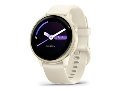 GARMIN Vivoactive 5 Smartwatch bone, lunargold