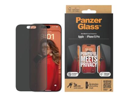 PanzerGlass™ Privacy UWF mit Applikator Display-Blickschutzglasfür Smartphone