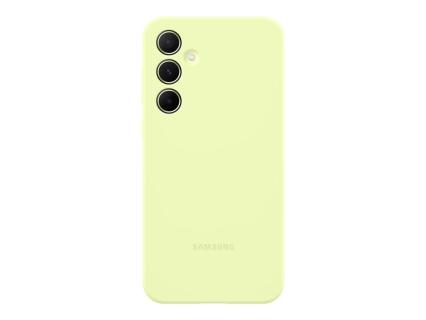 SAMSUNG Silicone Case Galaxy A55 5G hellgrün