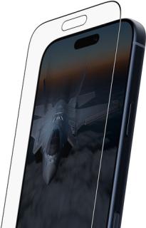 PANZERGLASS Stealth Screen Protector w. Black Frame iPhone 17 Pro Max | Ultra-W