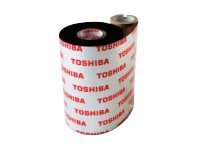 TOSHIBA Farbband BSA40076AW6F, Premium Wachs, 76mm x 400m, 1 VE = 10 Rollen (BS