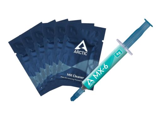 ARCTIC Hochleistungs-Wärmeleitpaste MX-6 (4 Gramm) mit Reiniger
