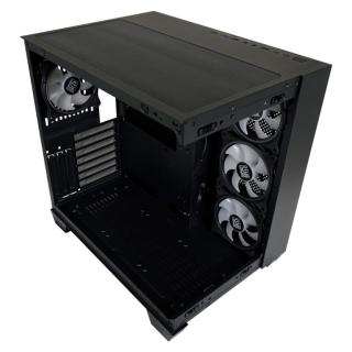 LC-POWER Case Midi LC-Power LC-809B-ON Shaded Gaming Black