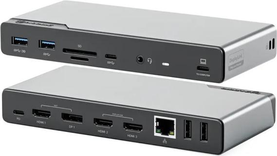 ALOGIC Dockingstation USB-C 16 in 1 Quad Display 85W PD
