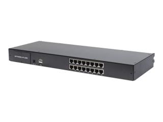 DIGITUS Professional Modularer Cat.5 KVM Switch 16-Port