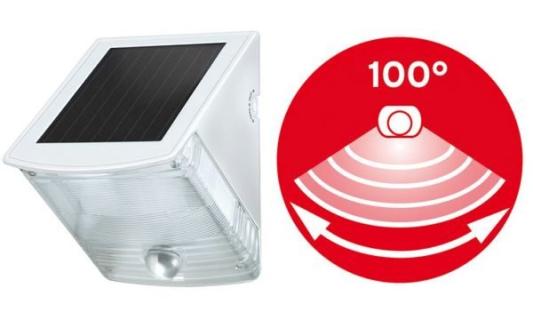 brennenstuhl Solar LED-Außenleuchte SOL 4 plus IP44, schwarz (11270890