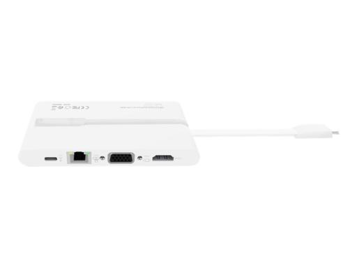 DICOTA USB-C Portable Docking 9-in-1 with HDMI white