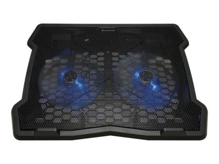 CONCEPTRONIC 2-Fan Cooling Pad (15.6")/ schwarz