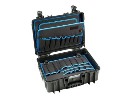 W Tough Case Type JET5000 schwarz mit Taschen Inlay