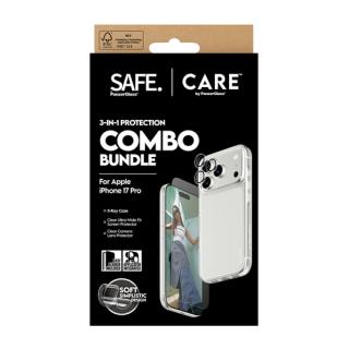 PANZERGLASS SAFE. | CARE 3-in-1 Fashionable Combo Bundle iPhone 17 Pro