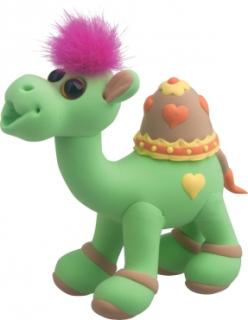 Super Dough Knetfigur Knete Modelliermasse Desert Ship Green