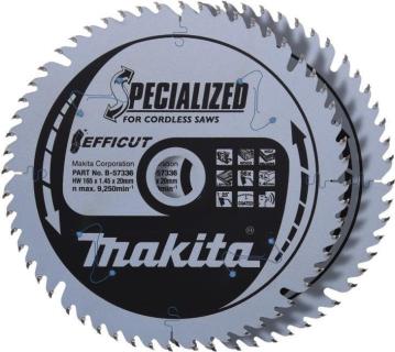 MAKITA B-57336-2 EFFICUT Sägeblatt 165x20x56Z