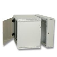 TRITON - 19"" Wandschrank zweiteilig 4HE/253mm Vollglastür