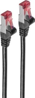 shiverpeaks Patchkabel S/FTP Cat.6aPIMF schwarz 0,5m