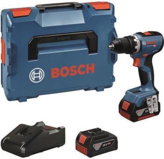 BOSCH Bohrschrauber GSR 18V-65 2x5.0Ah