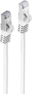 SHIVERPEAKS RJ45 Patchkabel S/FTP PIMF Cat.7 weiss 1,0m