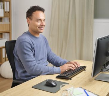 TRUST ODY II WL KEYBOARD  MOUSE BLK D