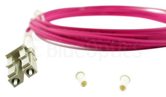 CBO BlueOptics LWL Patchkabel LC / LC MM OM4 magenta 20,0m