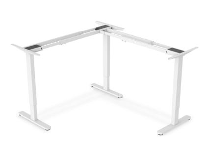 DIGITUS Electric Height Adjustable Desk Frame 3-leg height 124-208cm load 120 k