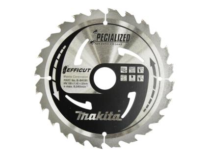 MAKITA B-64191 EFFICUT Kreissägeblatt für Holz, Laminat, MDF (B-64191)