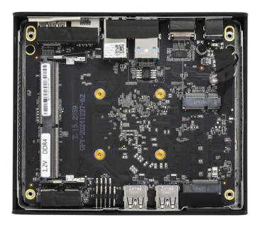 SHUTTLE Barebone XPC Nano NE10N Intel N100 1xSODIMM 1xM.2