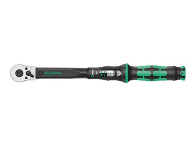 WERA Click-Torque C 2 05075621001 Drehmomentschlüssel mit Umschaltknarre 1/2" (
