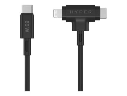 TARGUS HyperJuice - Lightning-Kabel - 24 pin USB-C männlich zu Lightning, 24 pi