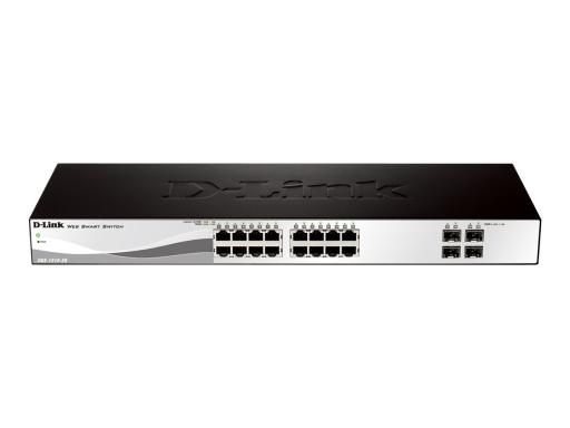 D-LINK 20-Port Layer2 Smart Managed Gigabit Switchdlink|green 3.0, 16x 10/100/1