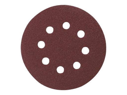 MAKITA Exzenterschleifpapier mit Klett Körnung 80 (Ø) 125 mm P-43555 10 St. (P-