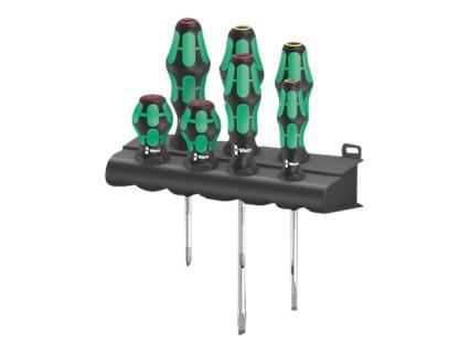 WERA 300/7 Mix 1 Elektriker, Werkstatt Schraubendreher-Set 7teilig