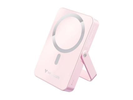 VERBATIM Charge ?n? Go Power Bank with Stand Magnetic Wireless 10000mAh - Pink