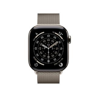 APPLE Watch S11 Titan Natur Cellular 42mm (Milanaise Armband natur)