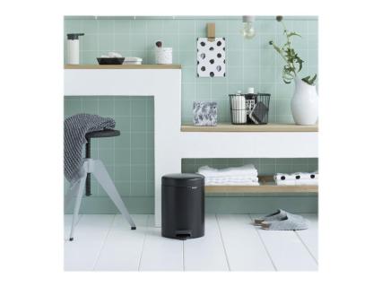 BRABANTIA Treteimer Newicon 5,0 L schwarz matt