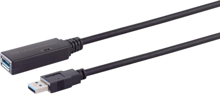 S-CONN S/CONN maximum connectivity USB-Typ C--Aktive USB-A Verlängerung, USB 3.