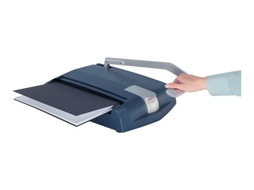 LEITZ Buchbindegerät impressBIND 140, blau/silber