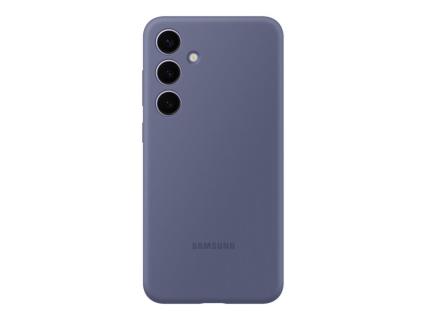 SAMSUNG Silicone Case Galaxy S24+ lila