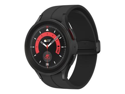 SAMSUNG Galaxy Watch5 Pro - 45 mm - Black Titanium - intelligente Uhr mit Sport