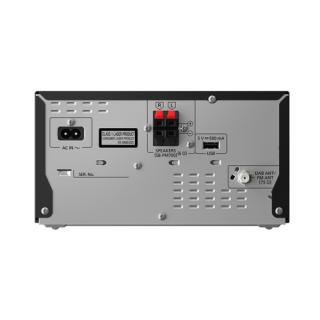 PANASONIC SC-PM704EG-K Micro HiFi System mit 80W, CD, Bluetooth, DAB+, schwarz