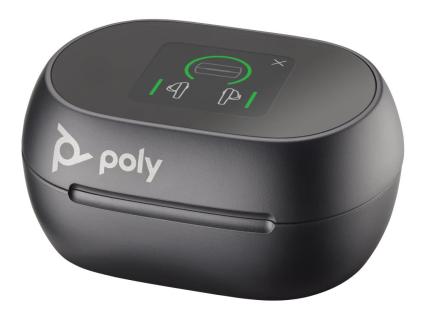 HP Poly Voyager Free 60+ UC M Carbon Black Earbuds +BT700 USB-C Adapter +Touchs