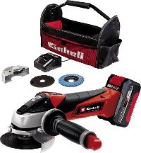 EINHELL Akku-Winkelschleifer TE-AG 18/115 Li 4Ah/18V