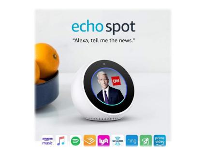 Amazon Echo Spot (2024) Smart Speaker weiß