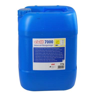 etolit 7000  |  25 kg <br>flüssiger Geschirrreiniger , hochalkalisch, bleichend, für geringe Wasserhärten geeignet
