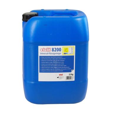 etolit 8200 | 22 Kg chlor- und phosphatfreier Geschirrreiniger flüssig, hochalkalisch, stärkelösend, für gewerbliche Geschirrspülmaschinen, für höhere Wasserhärten geeignet