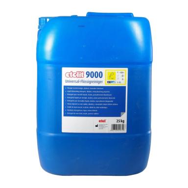 etolit 9000 | 25 kg <br>flüssiger Geschirreiniger für gewerbliche Geschirrspülmaschinen, sehr hochalkalisch, stärkelösend, bleichend, geeignet für alle Wasserhärten