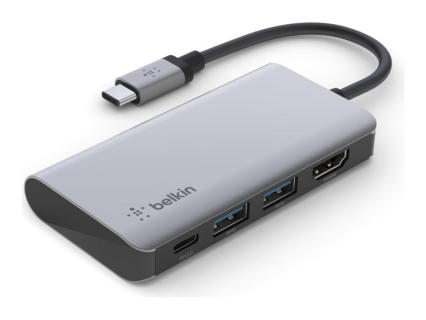 BELKIN USB-C 4-IN-1 MULTIPORT