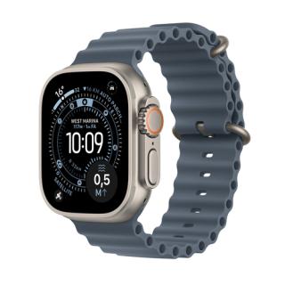 APPLE Watch Ultra 3 Titanium Cellular 49mm Natur (Ocean Armband maritimblau)