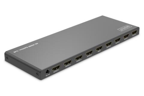 DIGITUS HDMI Splitter 1x8 4K/60Hz HDCP 2.3 EDID Control